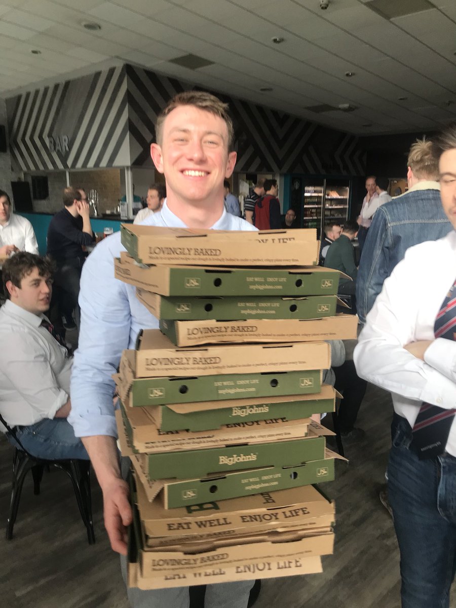 Huge thanks to <a href="/Deliveroo/">Deliveroo</a> for officially partnering with us for the annual old boys weekend #DeliverooStudent