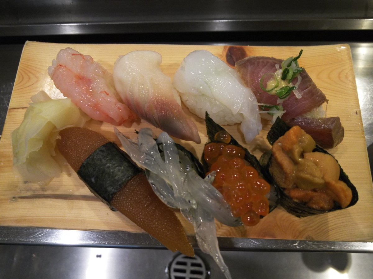 うめ Uroko 鱗 Dr 船橋 立ち食い寿司 吉光 ネタは最高 漬けも絶品 マグロのはがしもうまい やっぱりここは最高 マス ほうぼう メバル ホタルいか沖漬け マグロとぶりと鯖の漬け ハタ Etc