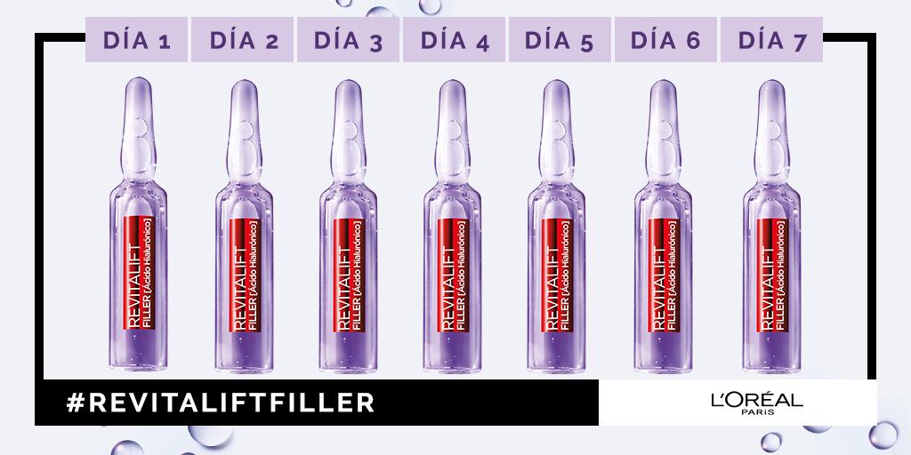 lorealparis_es's tweet photo. Después de completar el #Reto7Días ya hemos conseguido una piel más hidratada, jugosa y de aspecto más joven. 
¿Te unes a probar las nuevas #AmpollasFiller?  

Descubre más: https://t.co/uuFE009wjJ https://t.co/7yn9QZHVQO