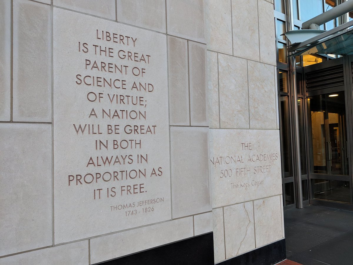 JessWieder54321's tweet photo. Excited to spend the next two days where the art of science communication is practiced daily. @theNASEM #radiationcommunication https://t.co/bKXltOPPfW