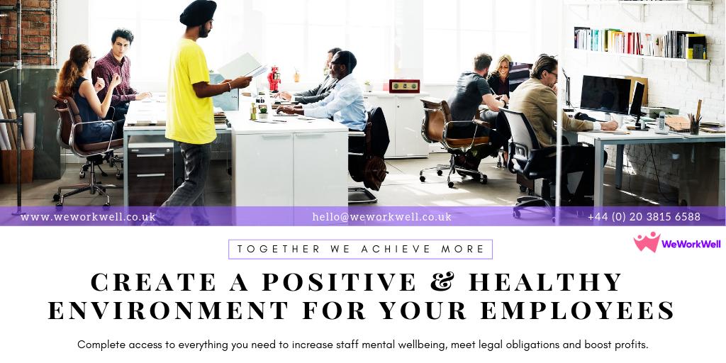 WeWorkWell1's tweet image. #EmployeeWellbeing is an important factor to maintain high levels of staff motivation &amp;amp; happiness in the #workplace. Integrating a #wellbeingprogramme into your workplace can help to form productive &amp;amp; healthy staff within your organisation. weworkwell.co.uk 💡💻