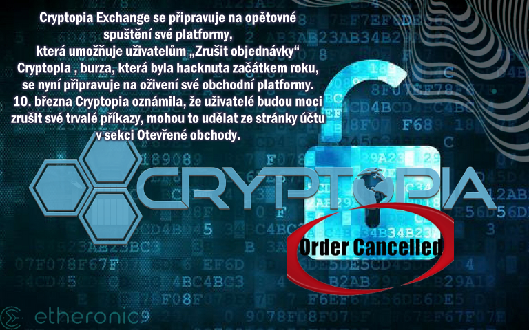 Cryptopia Exchange se pomalu připravuje na opětovné spuštění… Uživatelé už můžou zrušit své trvalé příkazy.
bitcoinexchangeguide.com/cryptopia-exch…