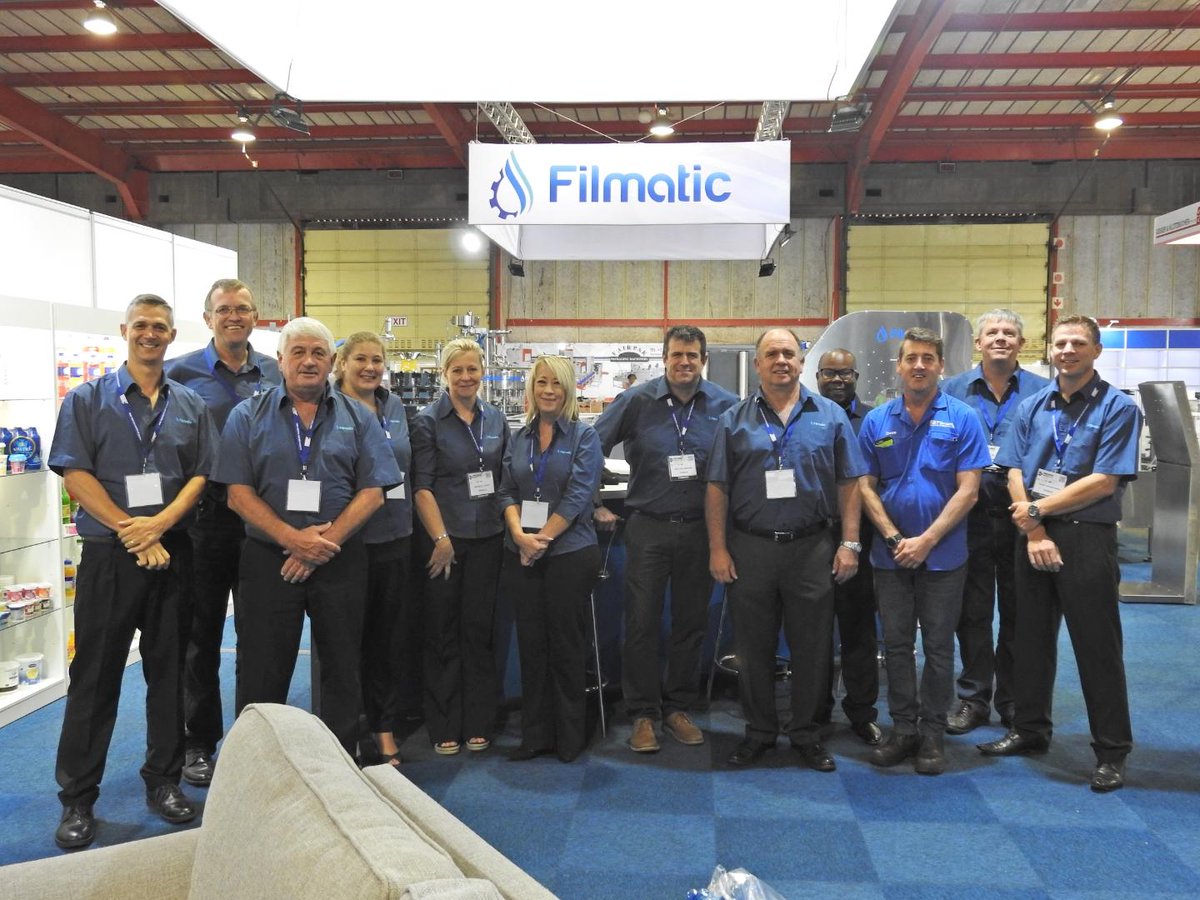 OALgroup's tweet photo. Day 1 of @PropakAfrica & we're delighted so many visitors are flocking to the Filmatic stand (Hall 6, stand G22)!
Stop by & see these wonderful people about #SteamInfusion & the benefits it can bring to your #foodprocessing #innovation
https://t.co/QitHImEkHd https://t.co/1O7UPqQoFp