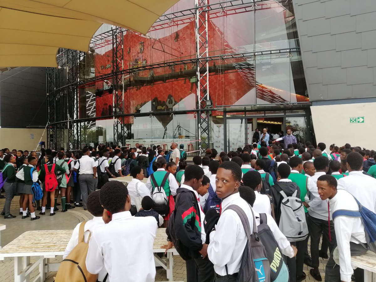 sowetotheatres's tweet image. A  big S/O to Tetelo Secondary school,St Mathews Secondary school,St Mathews Secondary School,Ponego Seconday School &amp;amp; Basa Combined School for vising @sowetotheatres today! For student discounts and school bookings call 861 670 670 or 010 446 1462 #Sophiatown #ChooseTheatreDay🎭