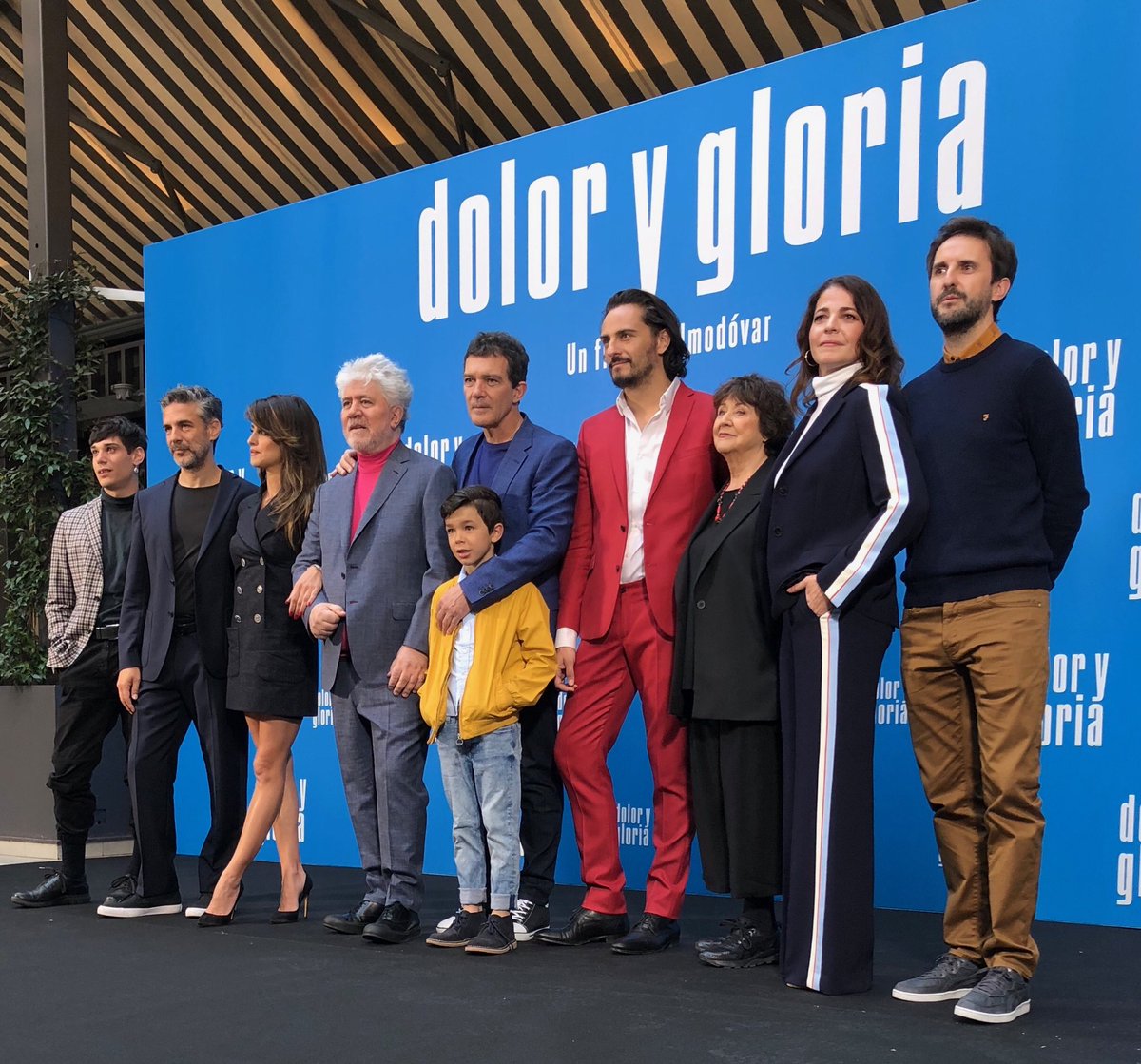 AgustinAlmo's tweet photo. In Presionante photocall de #DolorYGloria https://t.co/88jN7xUelV