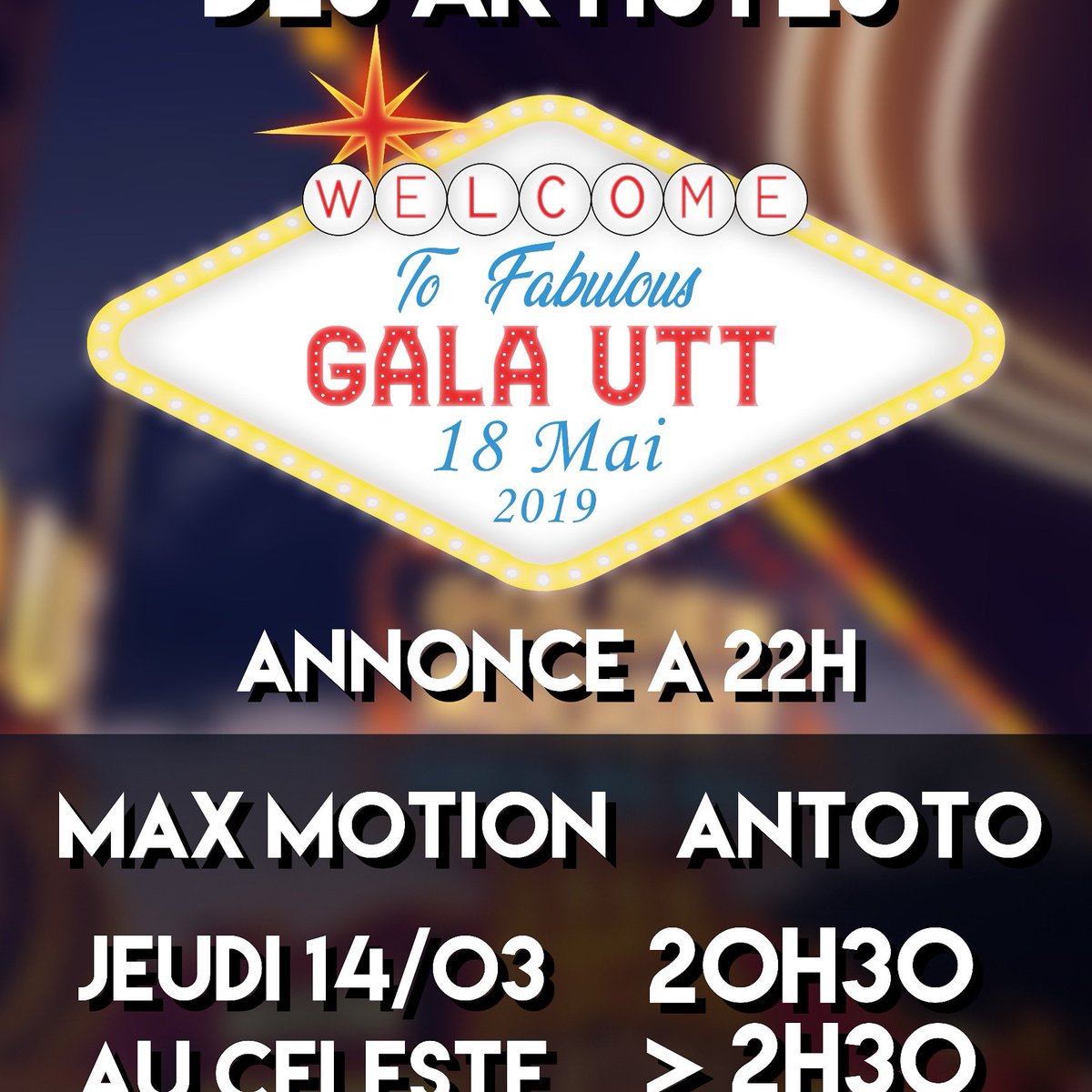 GalaUTT's tweet image. Retrouvez nous jeudi soir au Céleste pour une soirée de folie de 20h30 à 2h30 😍
Avec des consos à prix étudiant, 2 salles avec un Dj du Céleste et des Dj de l'UTT et enfin l'annonce tant attendue à 22h 😏
facebook.com/events/7614292…