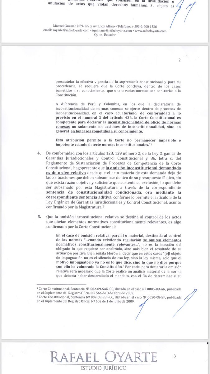 enindefension's tweet image. URGENTE-URGENTE: el Dr. Carlos Benalcazar con el auspicio del Dr. Rafael Oyarte, #presentaron una Acción de Inconstitucional por Omisión, ante la Corte Constitucional, para que #dicte la Medida Cautelar y se suspenda la elección 24 de marzo de 2019, de los Consejeros del CPCCS.