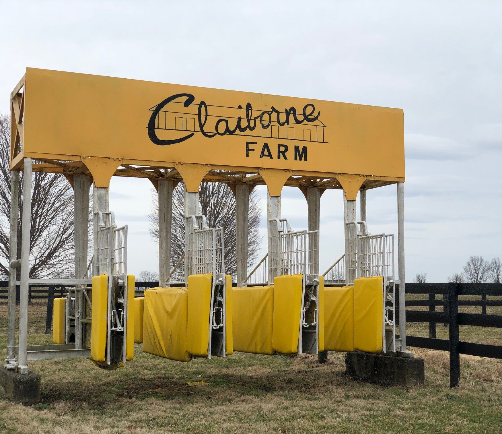 Claiborne Farm Did You Know Claiborne Used To Have Our Own Training Track And Starting Gate Yearlings Were Broke At The Farm Before Finishing Up Pre Training In Florida The Starting