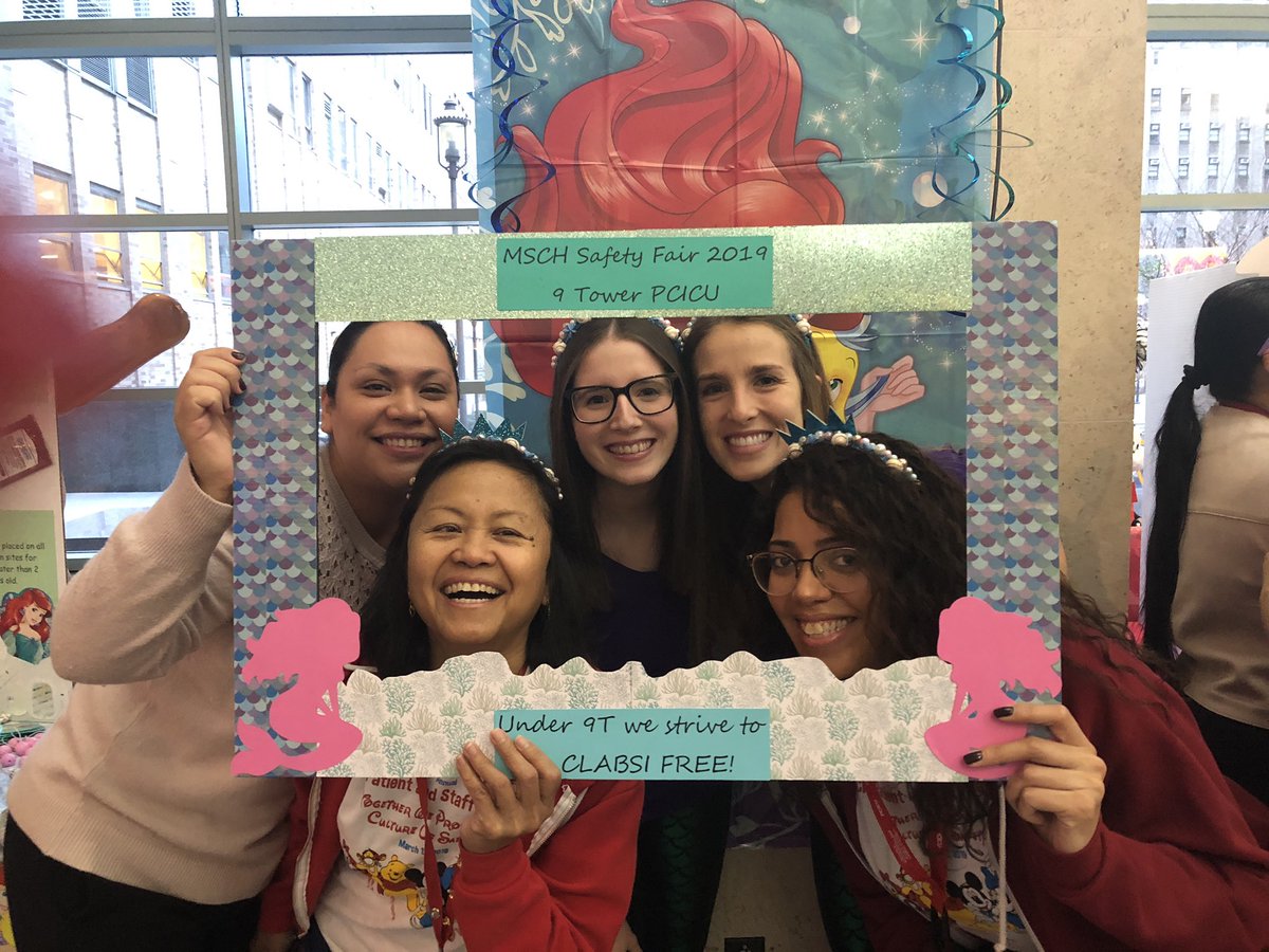 glgomez_nyp's tweet image. PCICU ready for the 2019 safety Fair!  “Under the sea 9T strives to be CLABSI free” @DJohnson_NYP @nyphospital @BernadetteKhan