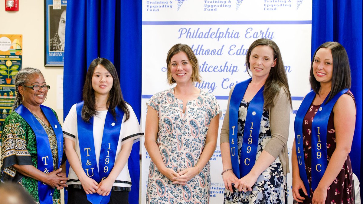 WilliamPennFdn's tweet photo. We are proud to support @1199CTraining’s #ECE #Apprenticeship program, which has attracted state support and national attention and will now serve as a model for similar programs across Pennsylvania. Learn more: https://t.co/OXmmGibY8s https://t.co/OPNb4EytbI