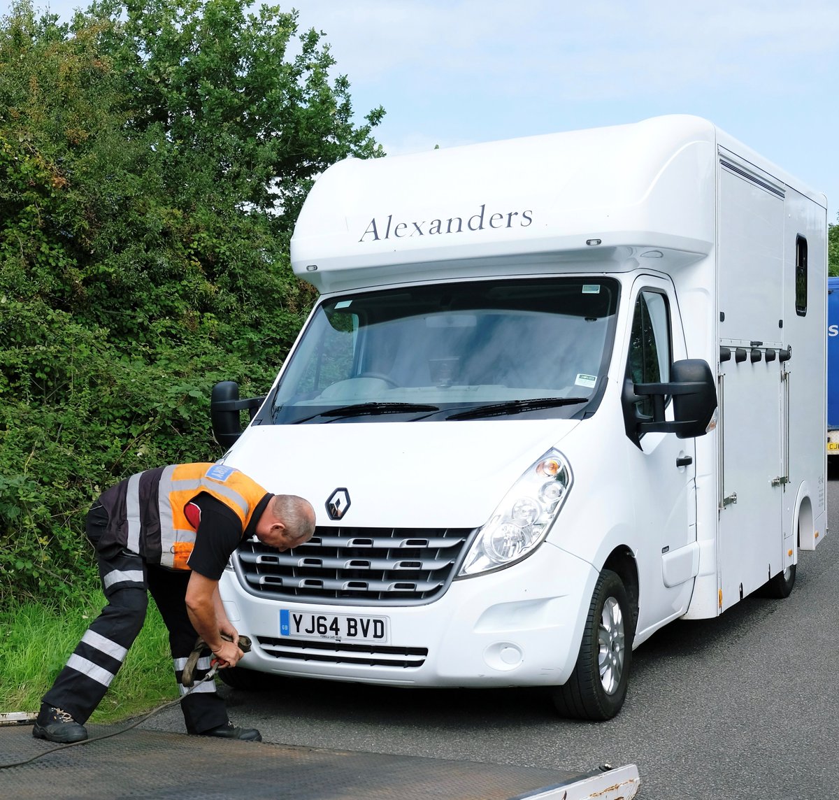 Alexanders Horseboxes was founded in 2005 by Alexander Brimelow. In September 2018 they took over the Alexanders and lehel by Alexanders brands which he is currently running to date. Pictured is one of our incident managers Alexanders box, which we have found our uses for!