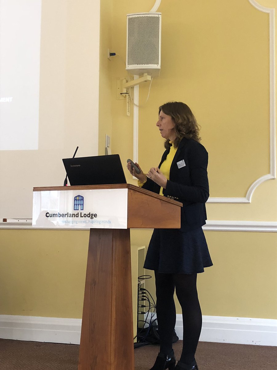 CumberlandLodge's tweet photo. PhD researcher and Cumberland Lodge scholar @CellyRanks is speaking alongside @SvdP10 Head of Evidence and Social Impact @mayorsfund on ‘identity and #unemployment’ in our final speaker session at #CLworking #CLidentities https://t.co/Rxim2NNdEn