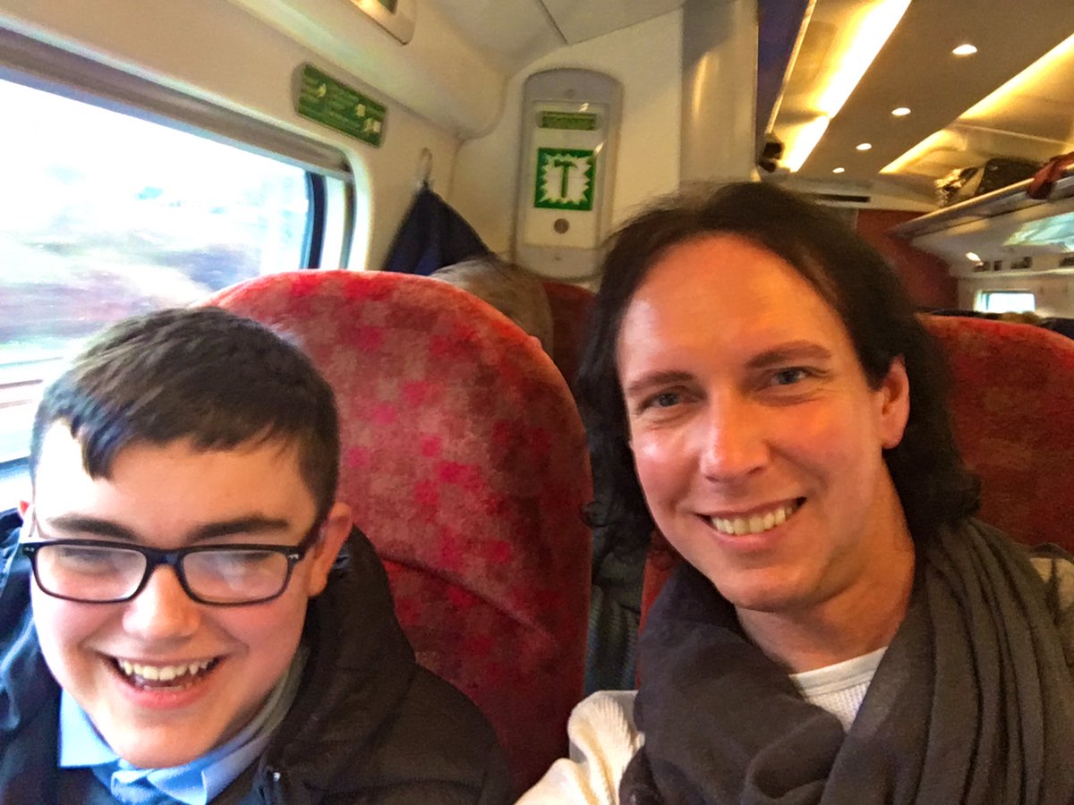 Excited to be en route to the Houses of Parliament for Joseph <a href="/StVincentsL12/">St. Vincent's School</a> to present his essay to the Lions Clubs International event with the United Nations. Getting some final reading practice in &amp; having some fun 😊 #goodtimes