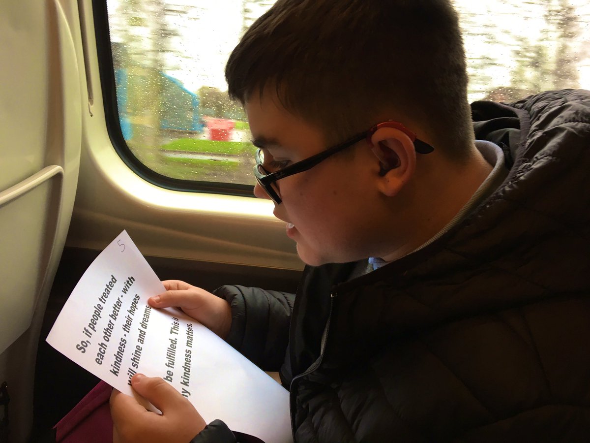 HarrisonFCarter's tweet photo. Excited to be en route to the Houses of Parliament for Joseph @StVincentsL12 to present his essay to the Lions Clubs International event with the United Nations. Getting some final reading practice in &amp; having some fun 😊 #goodtimes https://t.co/Mjd5EtrCBr
