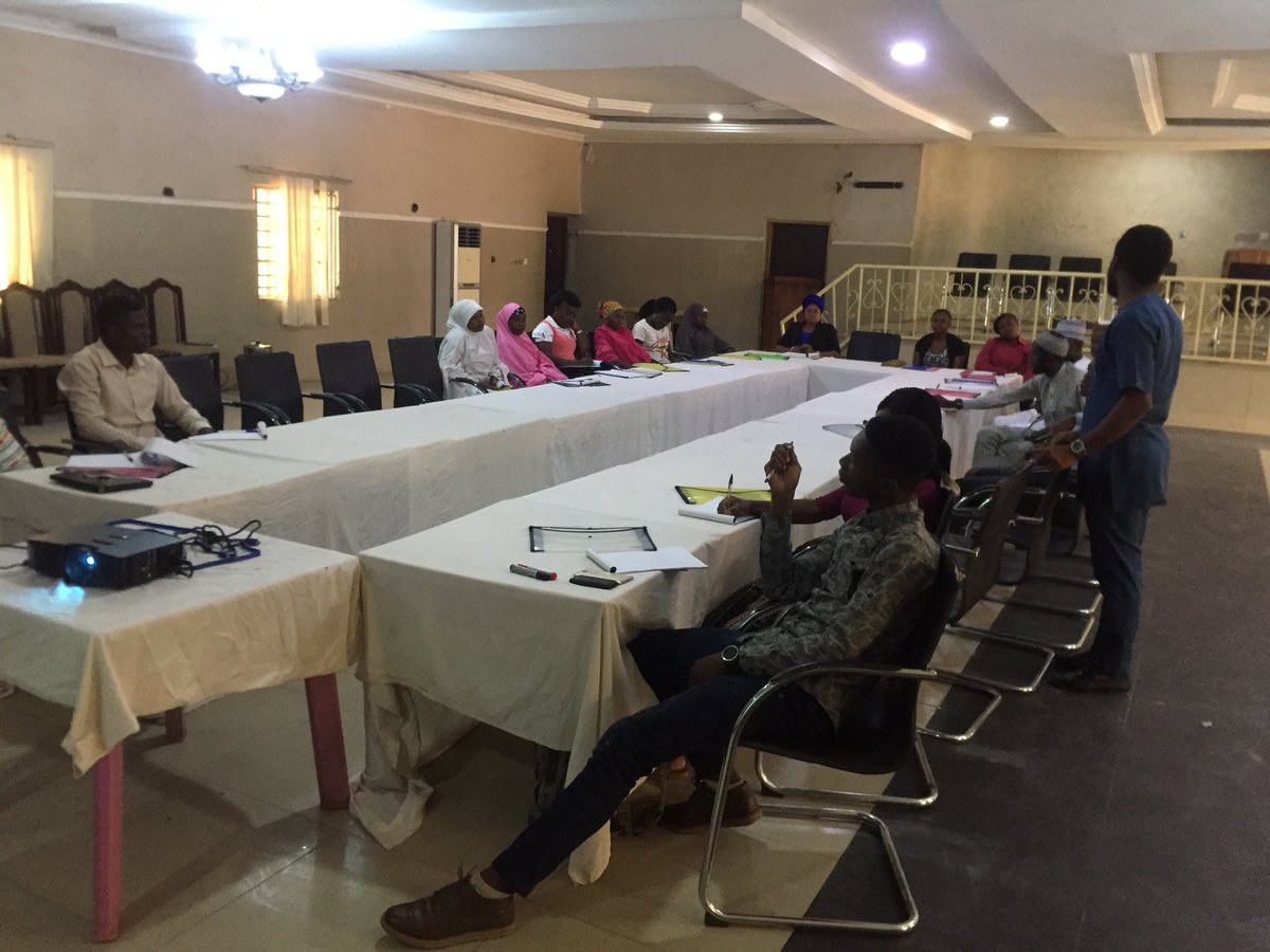 TrollCabMonitor's tweet photo. Ongoing orientation for volunteers for the CaTss project Zamfara Gusau ...Dr Aneke community care specialist intimating participants with core of the project https://t.co/BXtaoc4Q4j