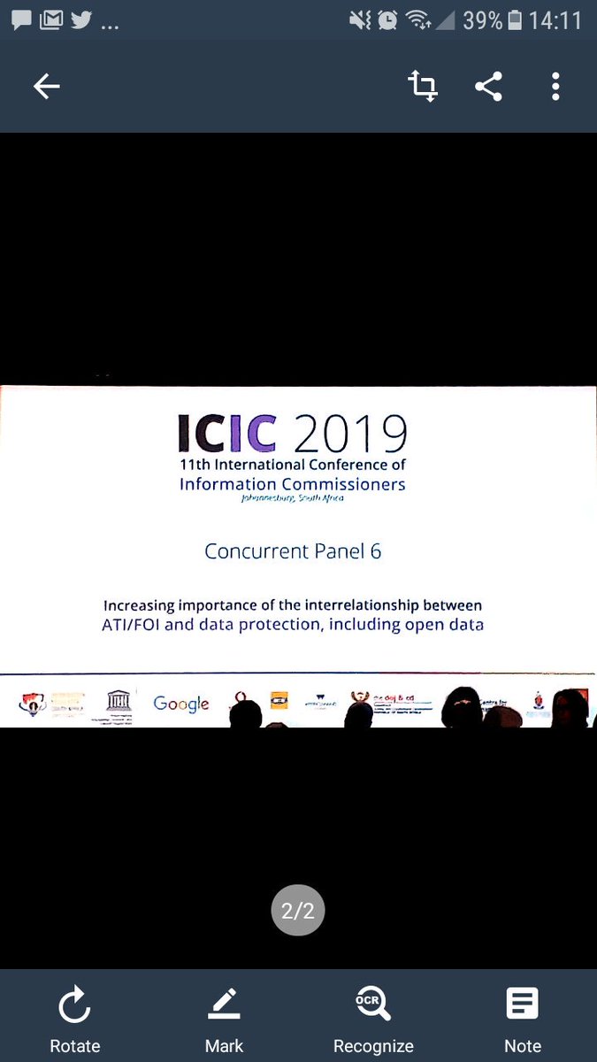 CHR_HumanRights's tweet image. Exploring the relationship between #accesstoinformation &amp;amp; #Dataprotection #ICIC2019 @HlengiweDube18
