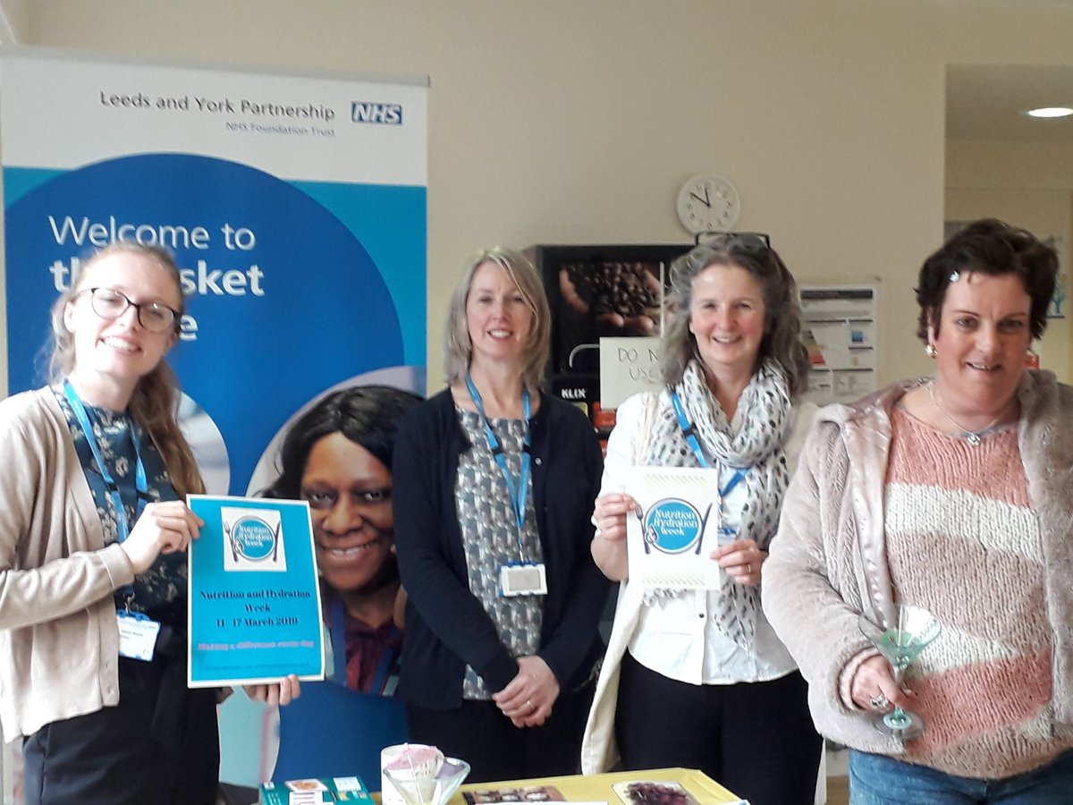 SusanGuthrieSLT's tweet photo. Celebrating #nutritionandhydrationweek #swallowaware2019 @LYPFTdietitians @lypft_HLService @LypftResearch @LeedsMHRecovery https://t.co/XdvuCXGeaX