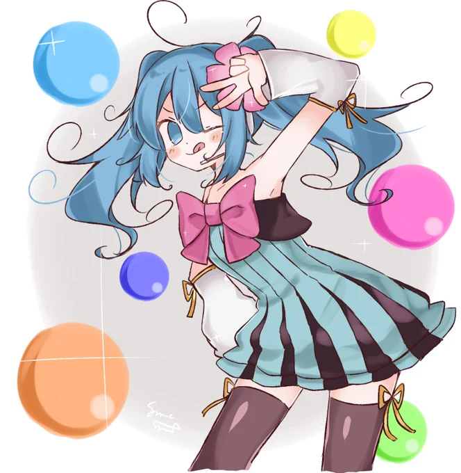 カラフルドロップミクさん

#初音ミク 
