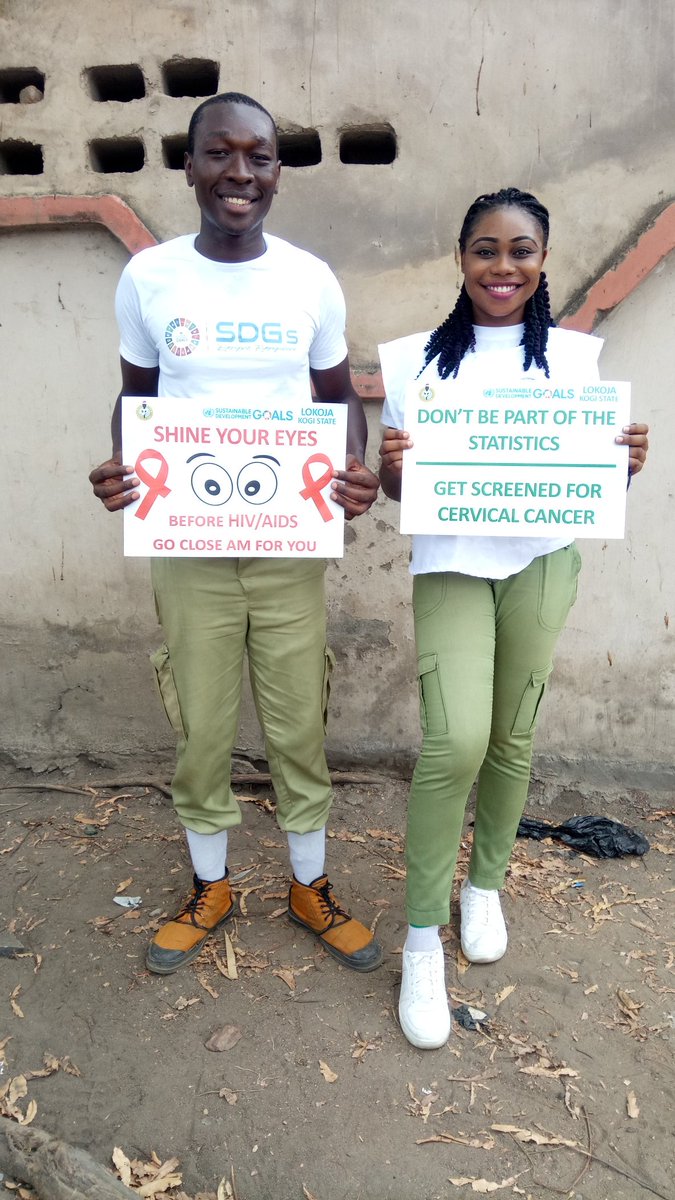 Day 4.. Corpers Week, Lokoja 😁😁😊😊

Health Initiative for Rural Dwellers

President, SDGs CDS and the able vice president, Reproductive health and anti-HIV CDS

#CorpersWeekLokoja #SDGs #SDGsLokoja #NYSCSDGs @ossap_sdgs @agenda2030tv @NGYouthSDGs