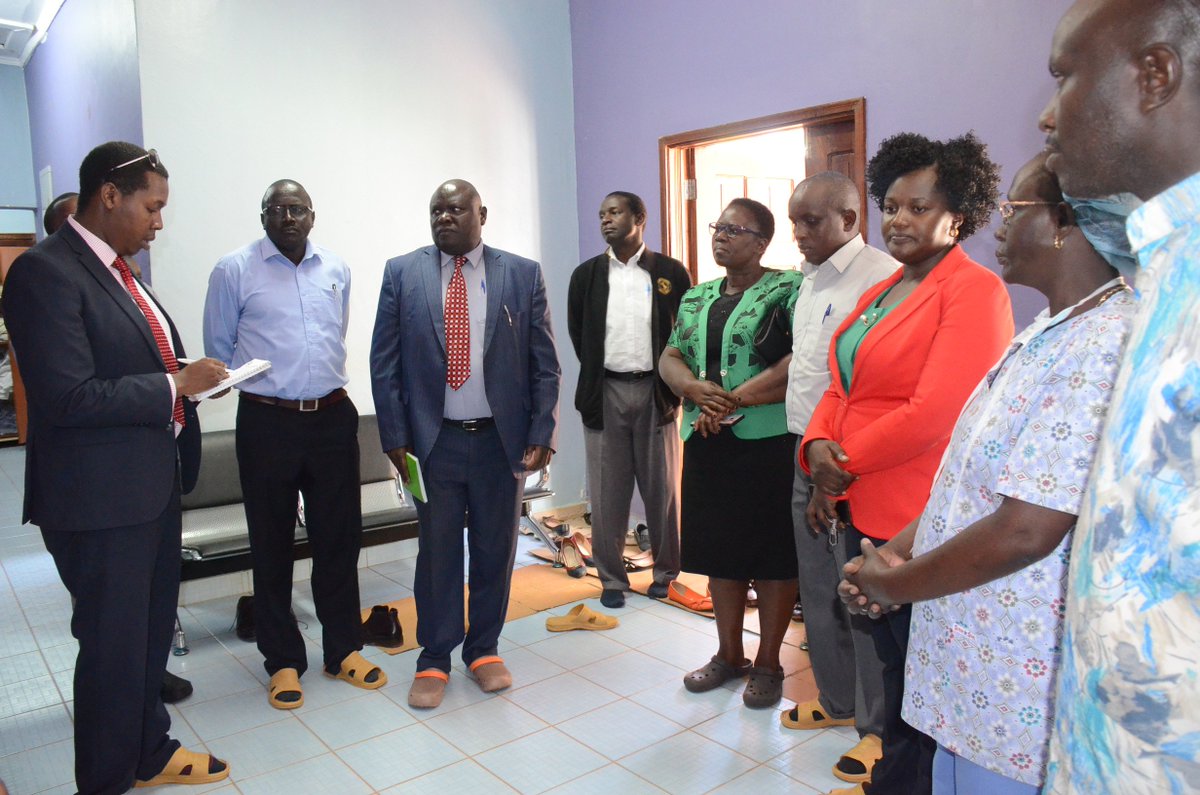 CDICCTransNzoia's tweet photo. Members of the @CdiccTransNzoia during field visits to Kitale Level 5 Hospital led by Trans Nzoia County Commissioner Jim Njoka @PDUDelivery #KenyaMbele https://t.co/K6HvFr0m2F