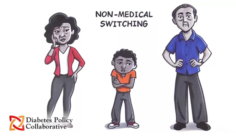 DiabetesMine's tweet photo. A first-of-its-kind study released in February, showing that this practice of Non-Medical Switching can and does actually cause widespread damage to patients’ care and quality of life.  https://t.co/RPSRgl0TuA #dblog #doc #diabetes #nonmedicalswitching -RK https://t.co/LSa9Zn63v4