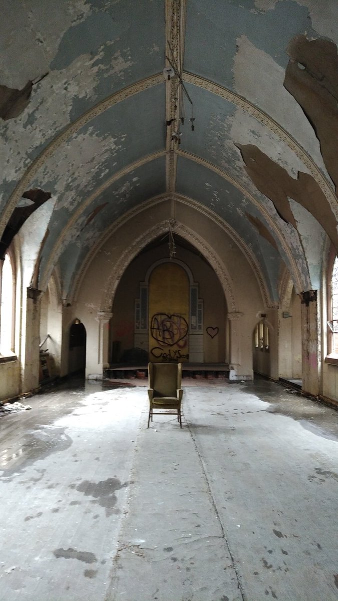 BCA_UCLan's tweet photo. Thankyou Simon Linford of @CzeroLtd for a fascinating talk and tour of St Joseph's Orphanage, Preston. The complexities of bringing derelict heritage assets back to life and the need for flexibility in the planning system, all explored. Excellent. https://t.co/Tl3G0WjD7n
