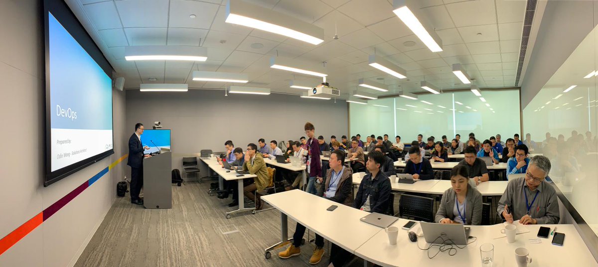 eCloudvalley's tweet photo. Thank you all for attending eCloudvalley's event in HK today! 

In this event, we shared how to build a scalable and secure #DevOps and microservices applications leveraging #AWS #ECS &amp; #AWS #EKS.

Interested in the topic? Contact us!
https://t.co/r2ALy6etEP https://t.co/W8sUQW4bAp
