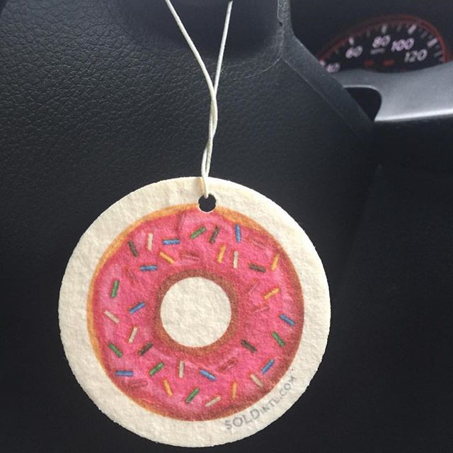 SOLDintl's tweet photo. The Breakfast of champs! Tag a d🍩nut lover! Order yours today! https://t.co/OIjuPjx4fp #🍩 #Soldintl #airfreshener #donuts #californiadonuts #LA #pink #sprinkles #breakfast #snack #getsome #goodmorning #krispykreme https://t.co/sNufMzddM7
