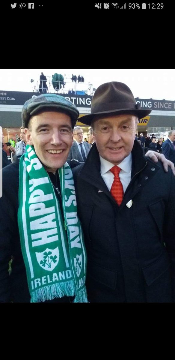 greg_mannix's tweet photo. @JonjoONeill 2 years ago I got into the auctions on the thursday pretending I was a jockey 😂😂great trip and great pic 😎😎 https://t.co/s8DQzG7tM9