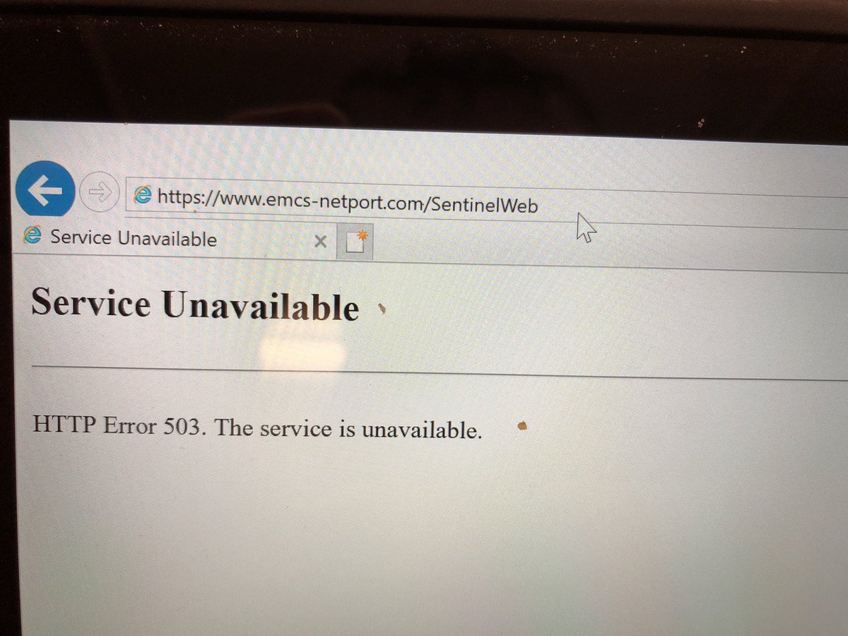 WaspSecurityLtd's tweet photo. Hi @emcsindependent is Netport unavailable at the moment? Thanks. https://t.co/R6GEhgCJeX
