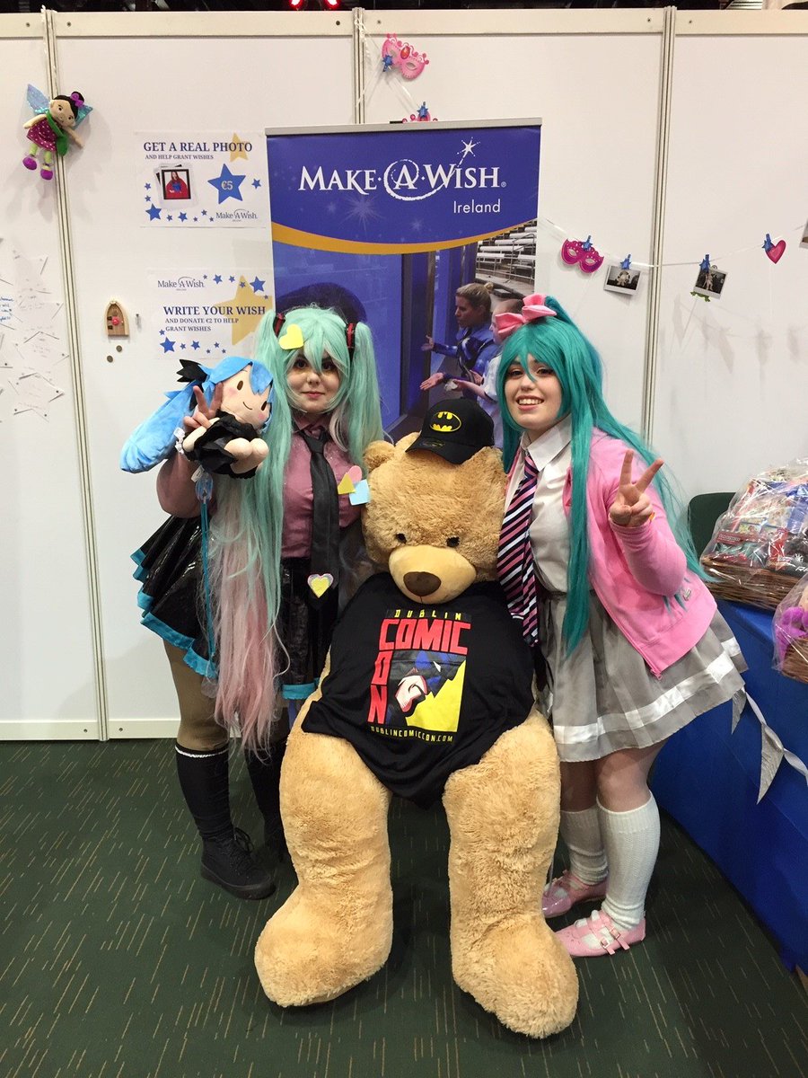 Make-A-Wish Ireland (@makeawish_ie) on Twitter photo A huge thank you to everyone who supported Make-A-Wish Ireland at <a href="/DublinComicCon/">Dublin Comic Con</a> last weekend. We had a lot of fun with our #heroes! #Congratulations to Owen and Ita who won two amazing Make-A-Wish hampers! See you at the August event! ⭐❤ A huge thank you to everyone who supported Make-A-Wish Ireland at <a href="/DublinComicCon/">Dublin Comic Con</a> last weekend. We had a lot of fun with our #heroes! #Congratulations to Owen and Ita who won two amazing Make-A-Wish hampers! See you at the August event! ⭐❤