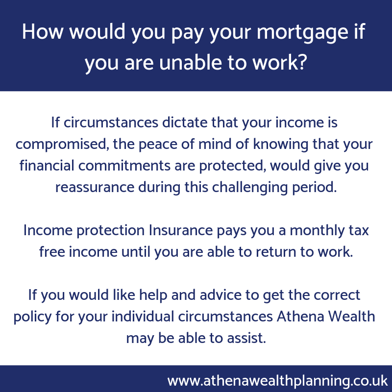 AthenaWPLtd's tweet photo. How would you pay your mortgage if you are unable to work?

#Sevenoaks #Tonbridge #TunbridgeWells #Kent #Maidstone #Hadlow https://t.co/7TEwNbpwVb