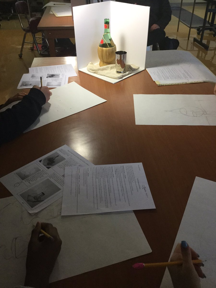 Observational Still Life Drawing - Period 2 Drawing Exploration
