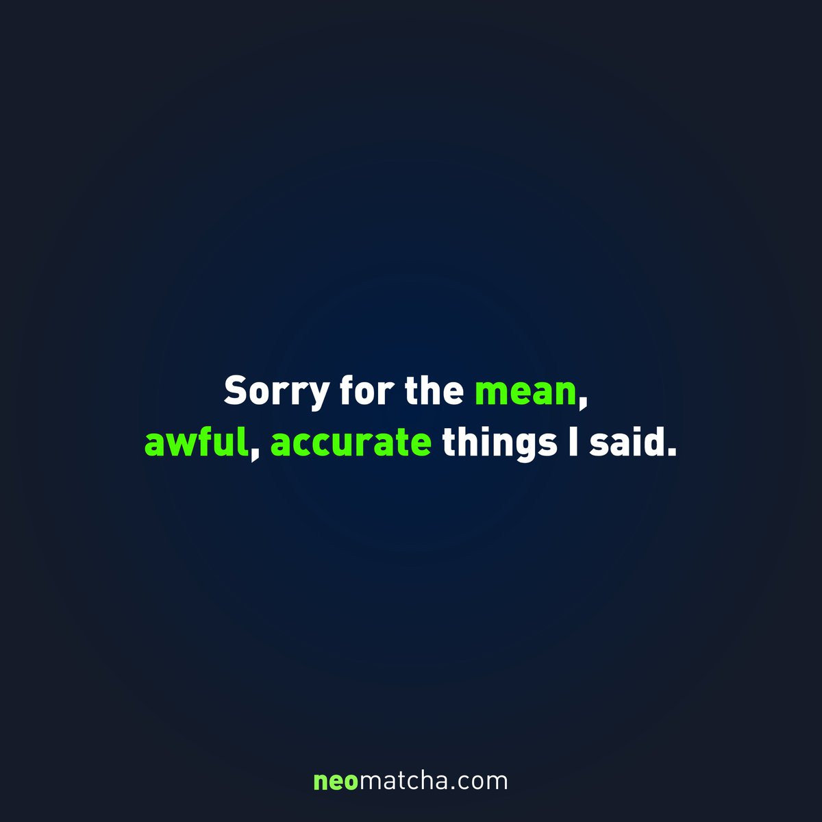 The truth hurts sometimes... XD
#machta #greentea #tea #focus #superfood #organic #best #bestoftheday #healthy #fitness #lol #laughing #funny #throwback #productive #goyourownway #working #true #truth #behonest #honesty https://t.co/UHUTMjOi7f
