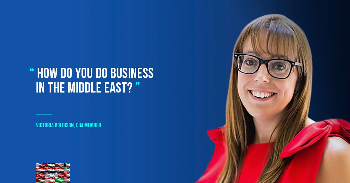 cim_marketing's tweet photo. Looking to profit from #brexit? Read @BoldVictoria's guide on how to market to the Middle East on @CIM_Exchange’s Export Ready hub here: https://t.co/9yoyFPYaWV https://t.co/aqMLb8VyKx
