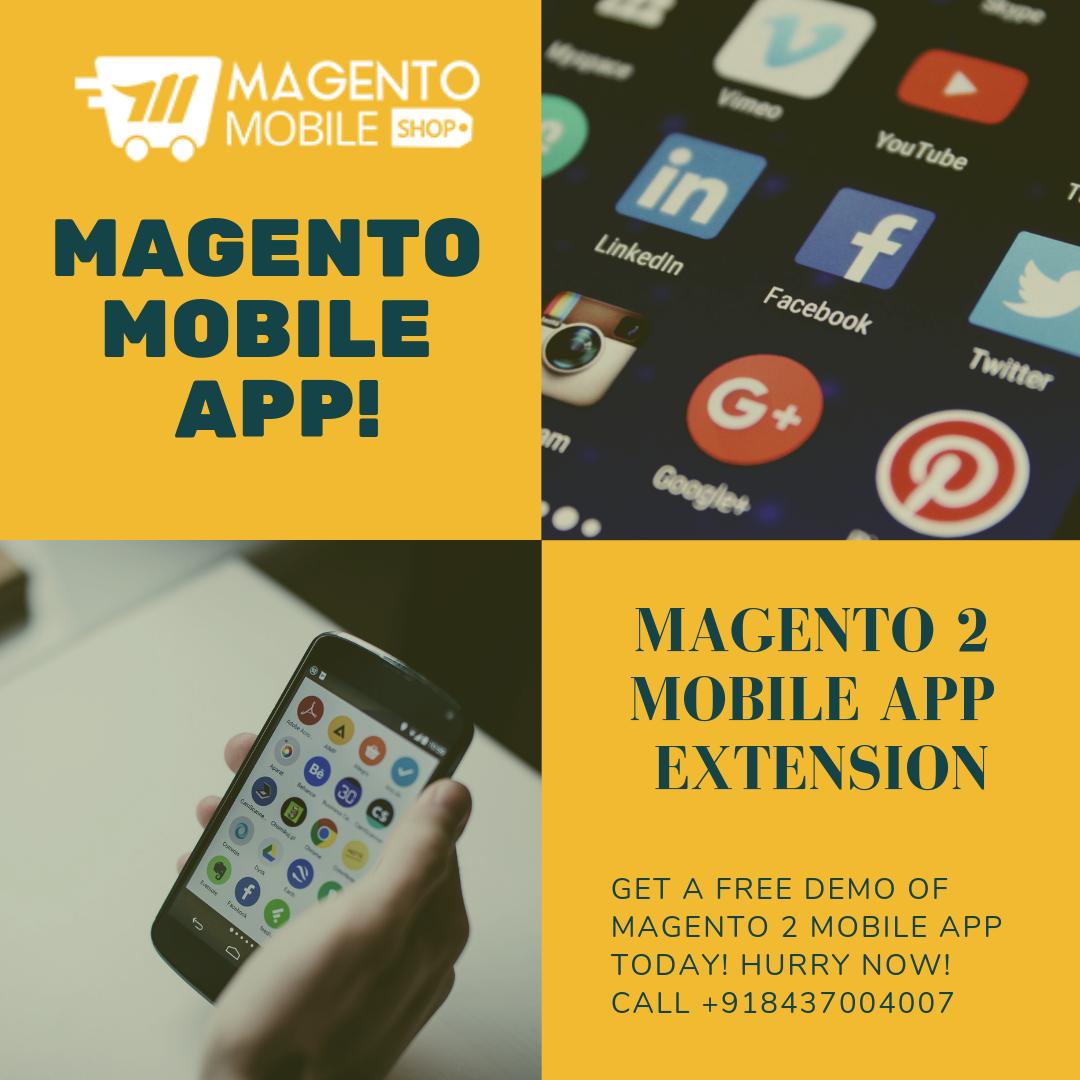 magento_mobile's tweet image. Do you want Magento 2 mobile app extension to add in your website back-end? Magento Mobile Shop is a leading company in creating mobile apps from your eCommerce website. Get full responsive mobile app today! #Magento2Extension #MobileApp