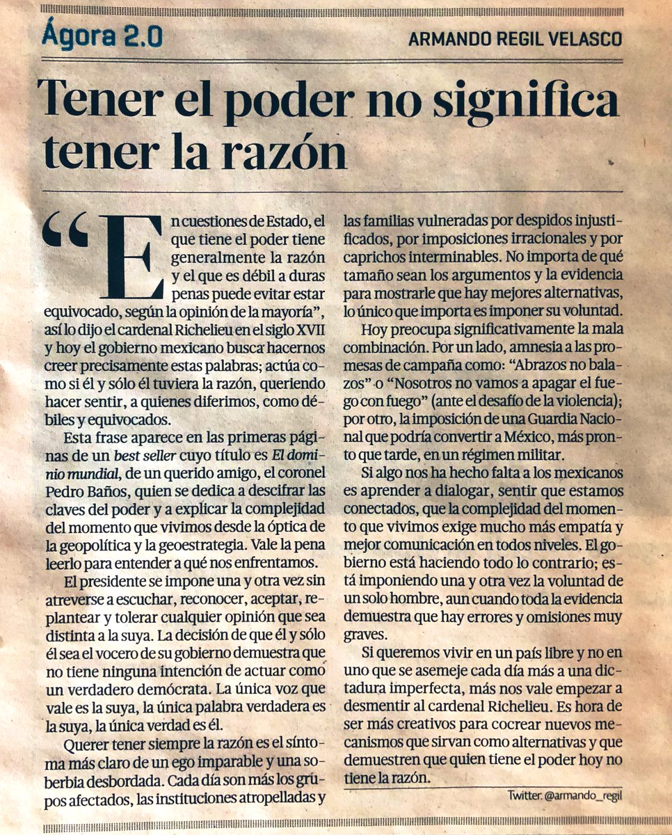 Ekr Razon Tener Razon Significado