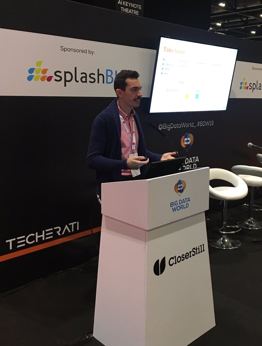 BigDataWorld_'s tweet image. Data democratisation... looking after my hometown. Antonio Poggi, Chief Operating Officer @Visokio #bdw19 #DataFutures #data