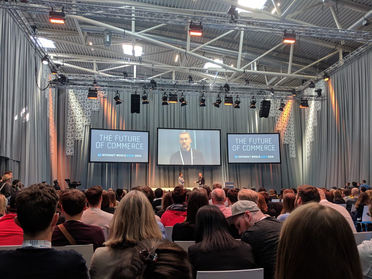 Aktuell in München: @iwexpo19. Interessante Themen sind automatisiertes Marketing, Positionierung von Brands auf Marketplaces und User centred Design. Schreib uns eine Nachricht und triff unseren Kollegen Philip vor Ort. #iwexpo2019 #InternetWorldExpo