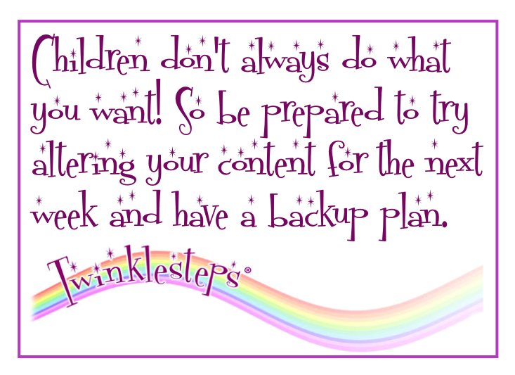 A tip from the Twinklesteps team if you want to teach dance to young children.