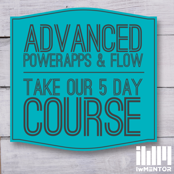 iwmentor's tweet photo. Ready to take your #PowerApps &amp; #Flow skills to the next level? Check out our online classes! https://t.co/CP1lAQxnCD #PowerPlatform #Office365 https://t.co/CnSuTb7Wge