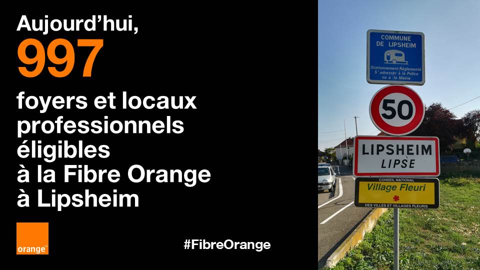 OrangeGrandEst's tweet photo. La #FibreOrange est arrivée à #Lipsheim :) testez votre éligibilité sur https://t.co/1QB78rLiBA #BasRhin https://t.co/bnPKachPCc @toutlebasrhin @strasbourg https://t.co/7DaCDuYwNv