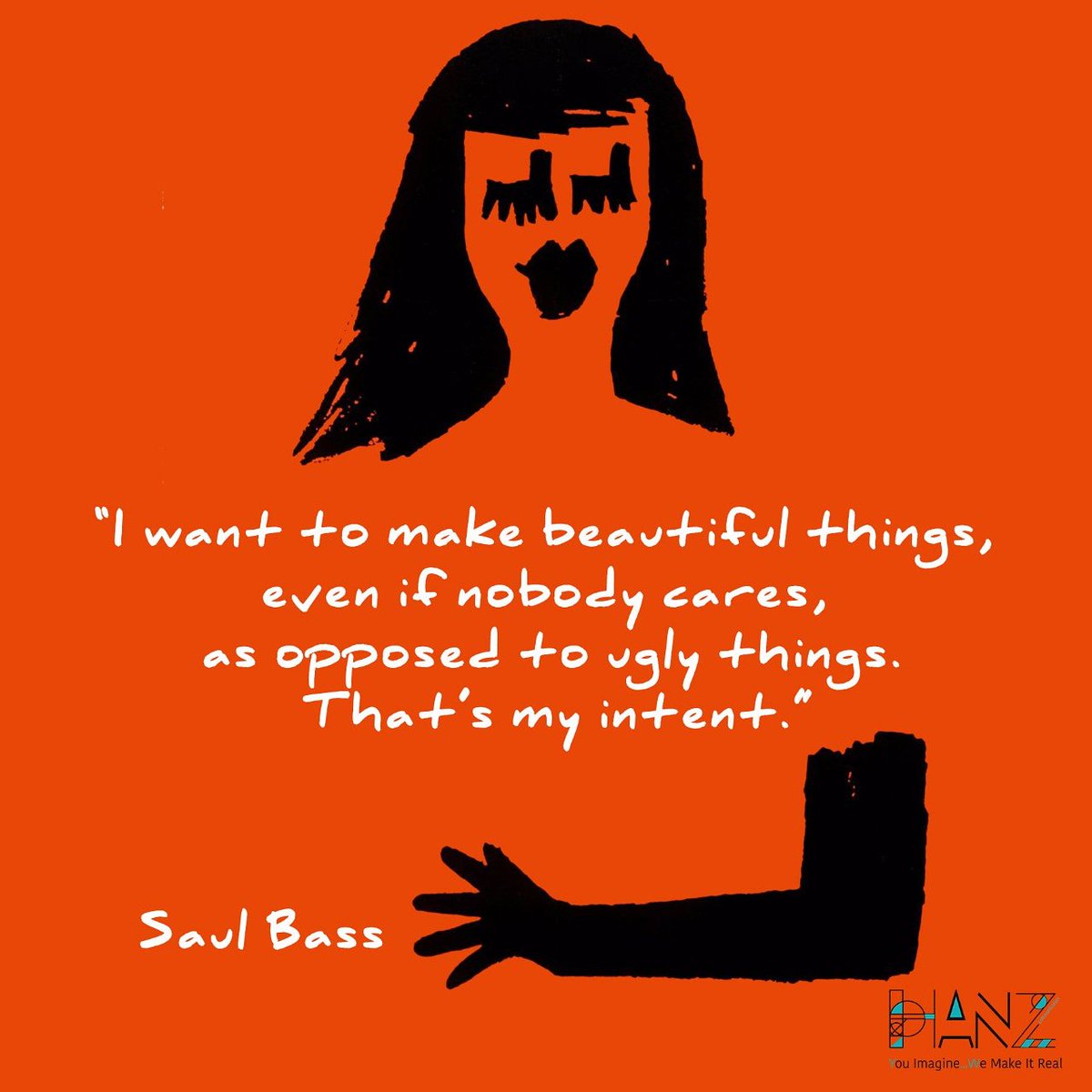 hanzcom7's tweet photo. Stay Creative <3 

#SaulBass #design #graphicdesign #quote #designquote #Wow #hanzcom #hanzcommers #famousdesigners #creative #beautifuldesign 
We are open to new projects 😁  https://t.co/ClNKF1BhVu
Instagram:@hanzcommunication  
Dribbble: HANZCOM 
Behance: HANZCOM Agency https://t.co/2X5F2ssvut