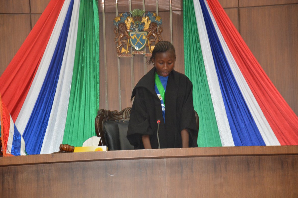 ChildFundGambia's tweet photo. #MassiveDevelopment
@ChildFundGambia is happy to announce that Sarata Ceesay,, an enrolled child under Ding Ding Yiriwaa Federation, has duly been elected as the honorable Speaker of Children National Assembly of The Gambia at a historic event held on Saturday, March 9, 2019. https://t.co/1FRNBpyqIb