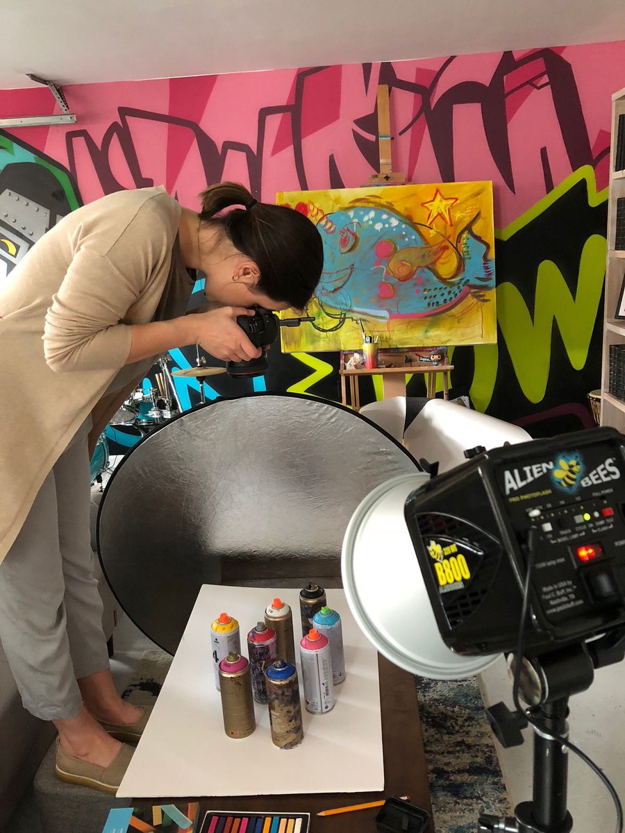 Station8Brand's tweet photo. A little #behindthescenes action at last week's photoshoot for ColorPop's new website with Valerie Wei-Haas. Raise your hand if you're excited for this one 🙋🙋‍♂️ 

#tulsasmallbusiness #photography #webdesign #brandingagency https://t.co/gogvygwzrN