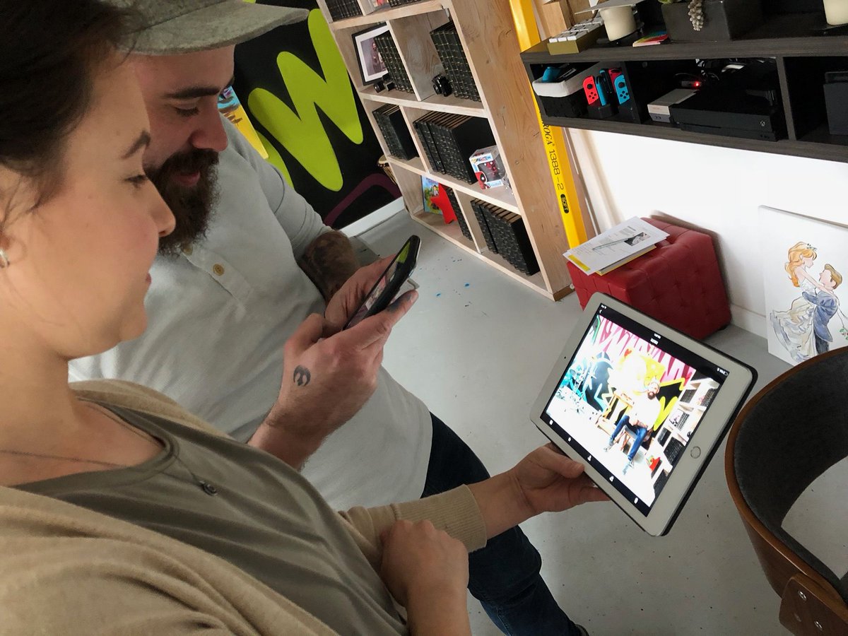 Station8Brand's tweet photo. A little #behindthescenes action at last week's photoshoot for ColorPop's new website with Valerie Wei-Haas. Raise your hand if you're excited for this one 🙋🙋‍♂️ 

#tulsasmallbusiness #photography #webdesign #brandingagency https://t.co/gogvygwzrN