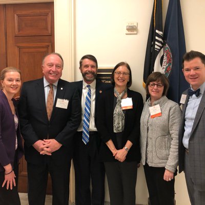 ThomPrev's tweet photo. Great to see Cong Wittman during the 340B Health fly in. #Support340B https://t.co/lfvVaP9xRh