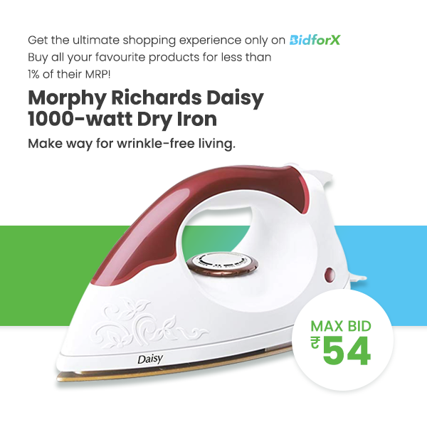 bidforx's tweet photo. Get rid of those stubborn creases easily. #BidforX #MorphyRichards
👇
https://t.co/VN8aUSLNei https://t.co/UQREGOtha6