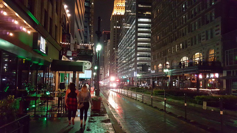 Sights and scenes from a rainy night in <a href="/DowntownHouston/">Downtown Houston</a> : bit.ly/2u3JX9K