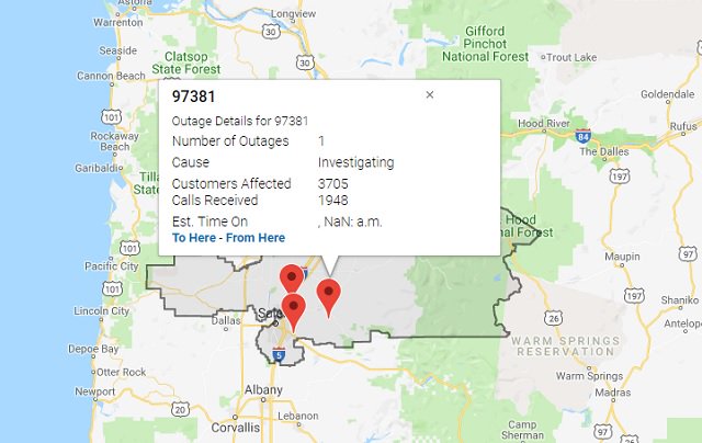 Koin News On Twitter Power Outage Over 3 700 People Are Without Power In Marion County Portlandgeneral Is Investigating The Cause